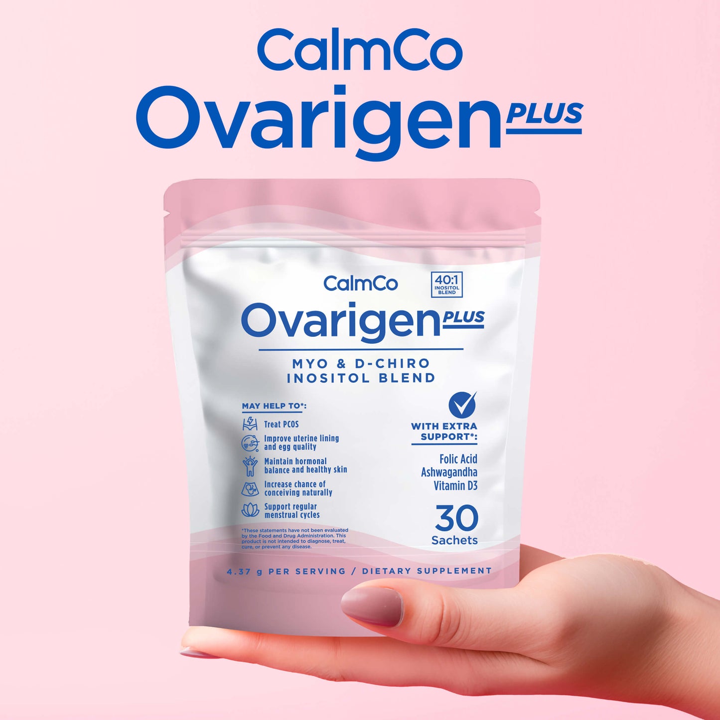 Ovarigen PLUS Myo & D-Chiro Inositol Blend Sachets