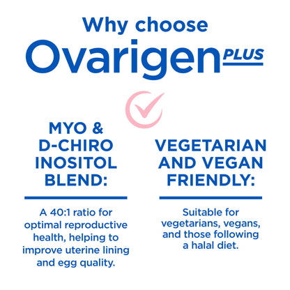 Ovarigen PLUS Myo & D-Chiro Inositol Blend Sachets