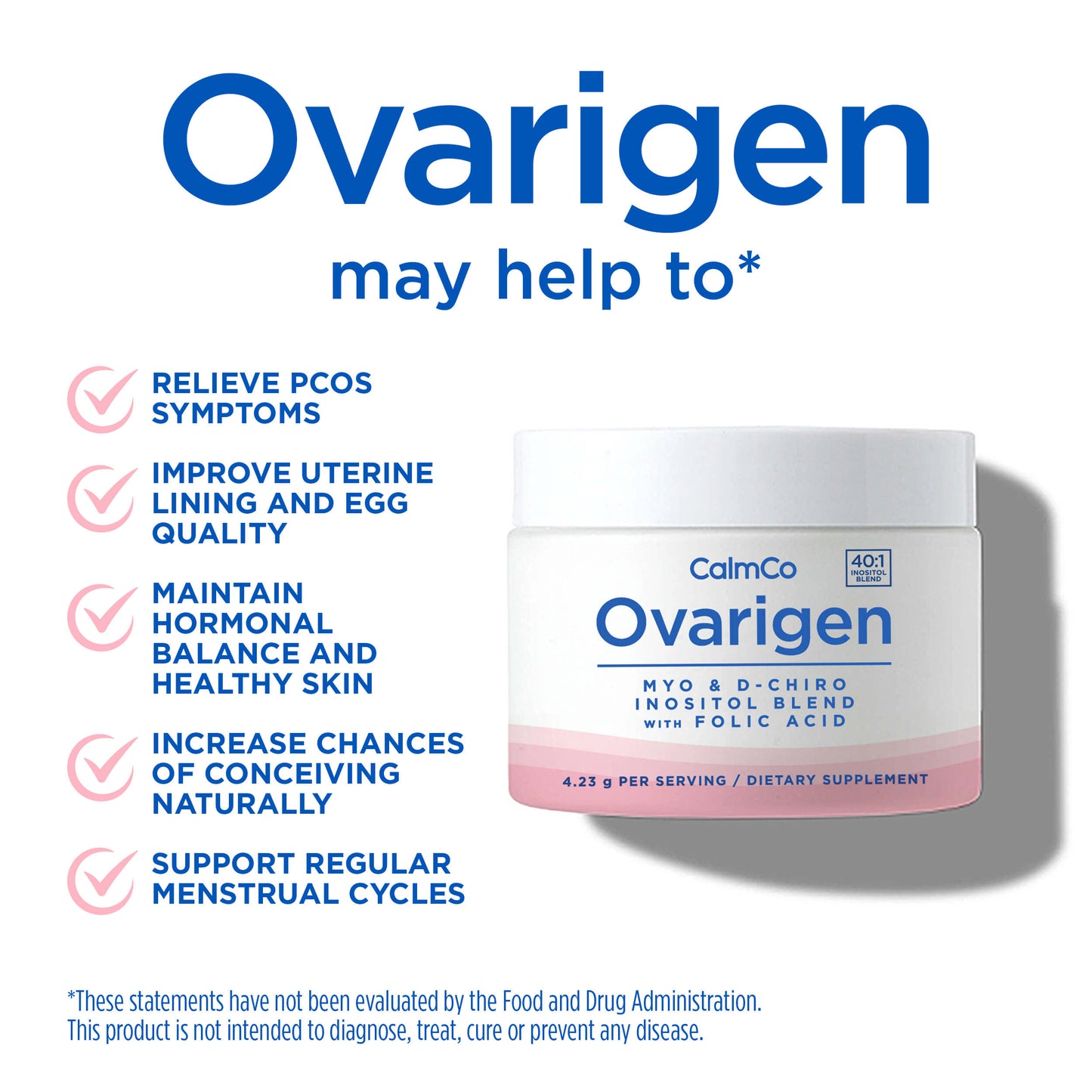 Ovarigen Myo & D-Chiro Inositol Blend Powder