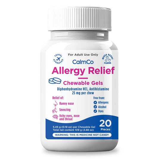 Allergy Relief Chewable Gels (Mixed Berry)