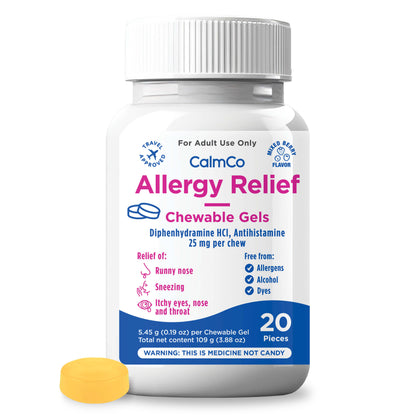 Allergy Relief Chewable Gels (Mixed Berry)