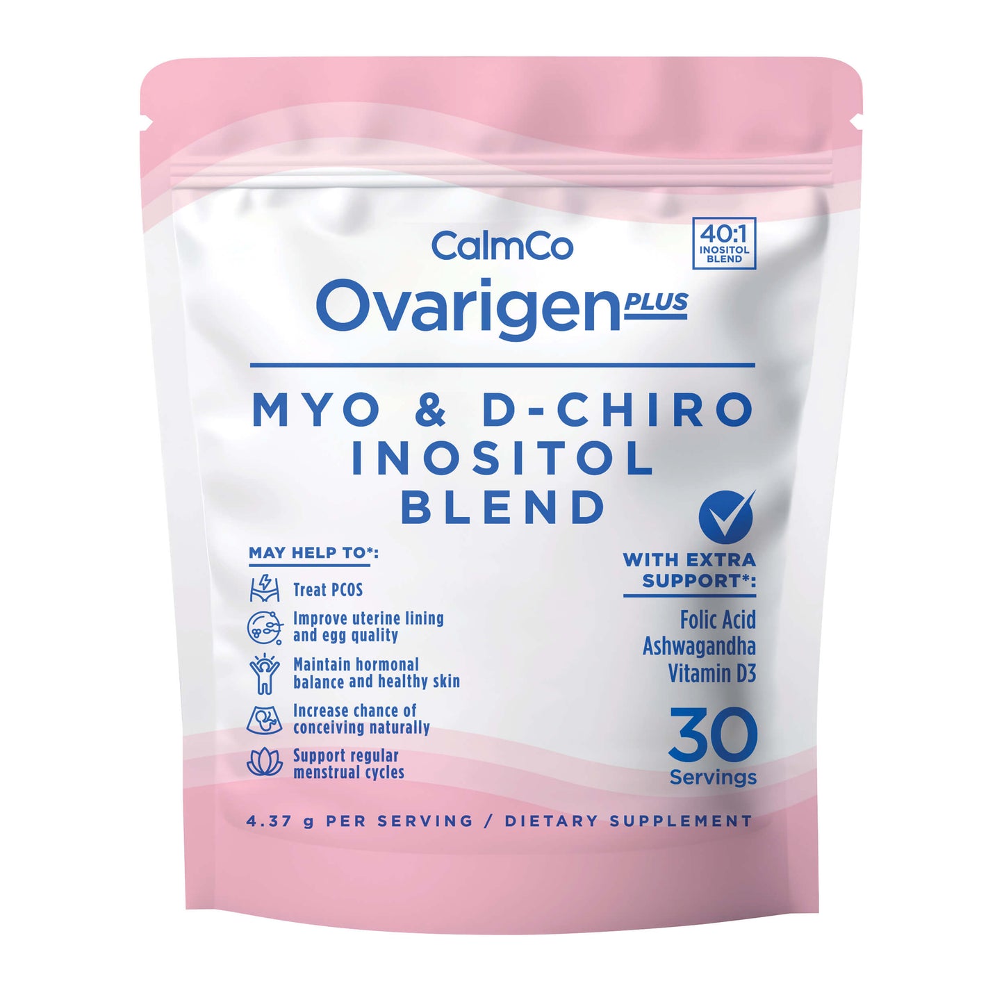 Ovarigen PLUS Myo & D-Chiro Inositol Blend Sachets