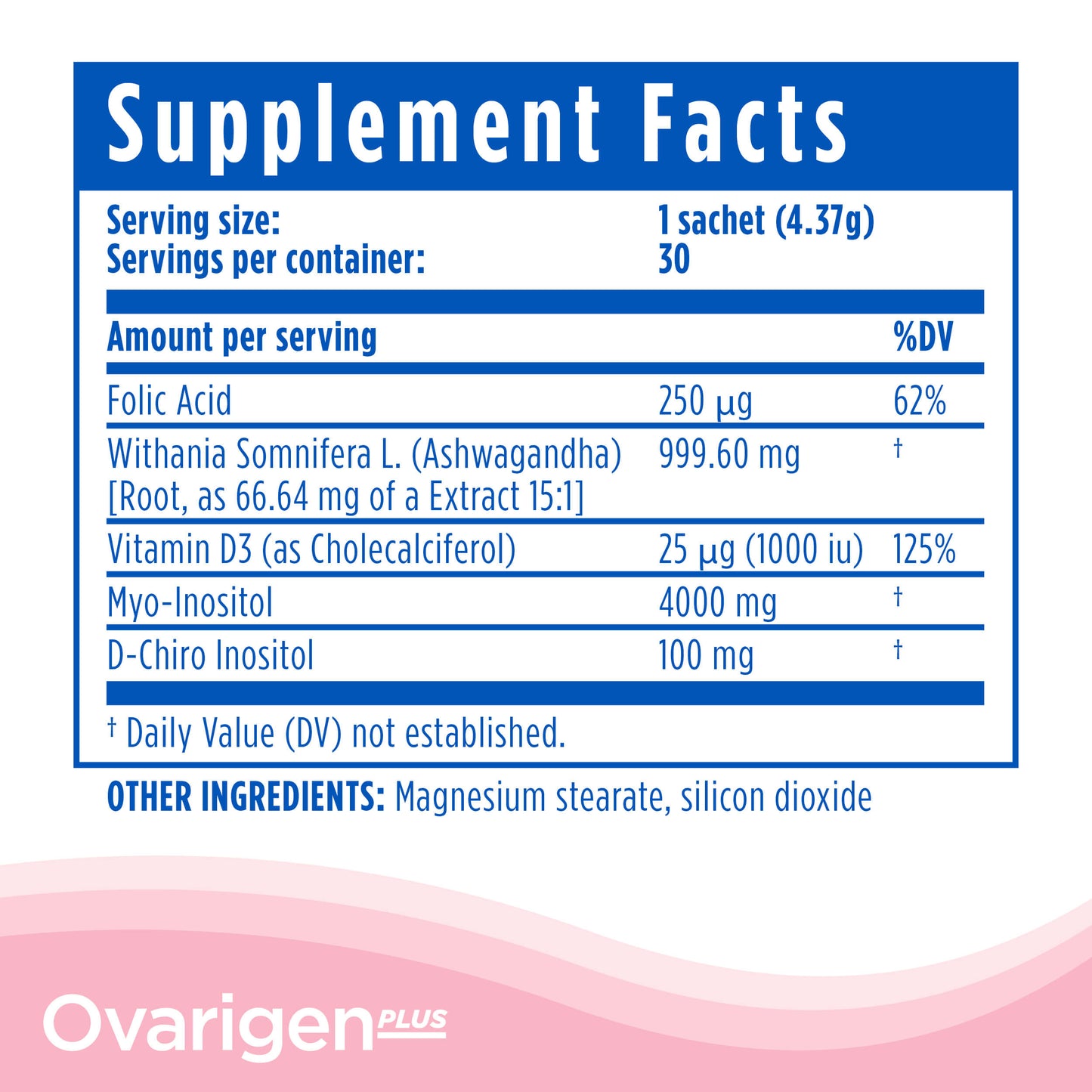 Ovarigen PLUS Myo & D-Chiro Inositol Blend Sachets