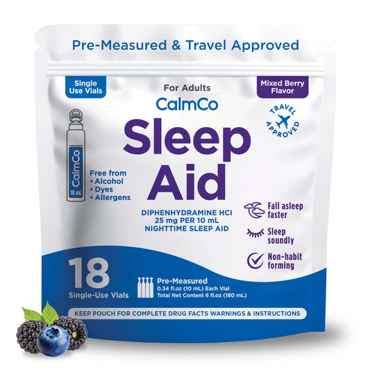 Sleep Aid Single-Use Vials (Mixed Berry)