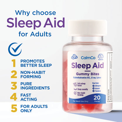 Sleep Aid Gummy Bites