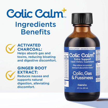 Colic Calm Plus Liquid Dietary Supplement Gripe Water (Extra Strength)