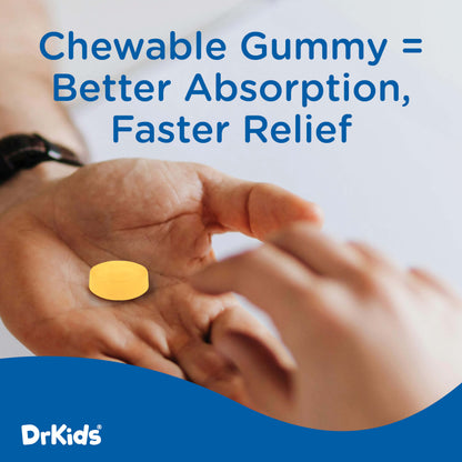 DrKids Children’s Pain & Fever Chewable Gels (Strawberry)