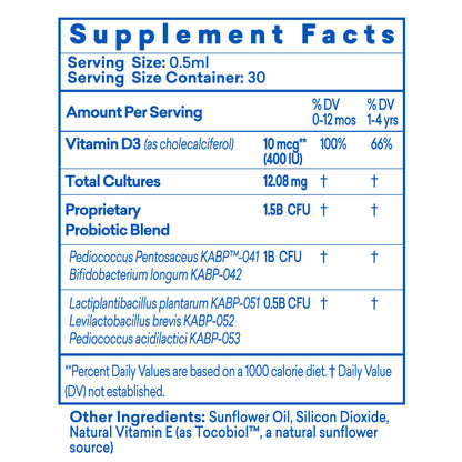DrKids Probiotic Vitamin D Drops