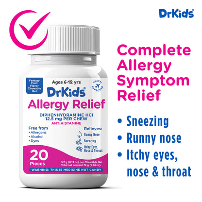 DrKids Allergy Relief Chewable Gels