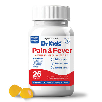 DrKids Children’s Pain & Fever Chewable Gels