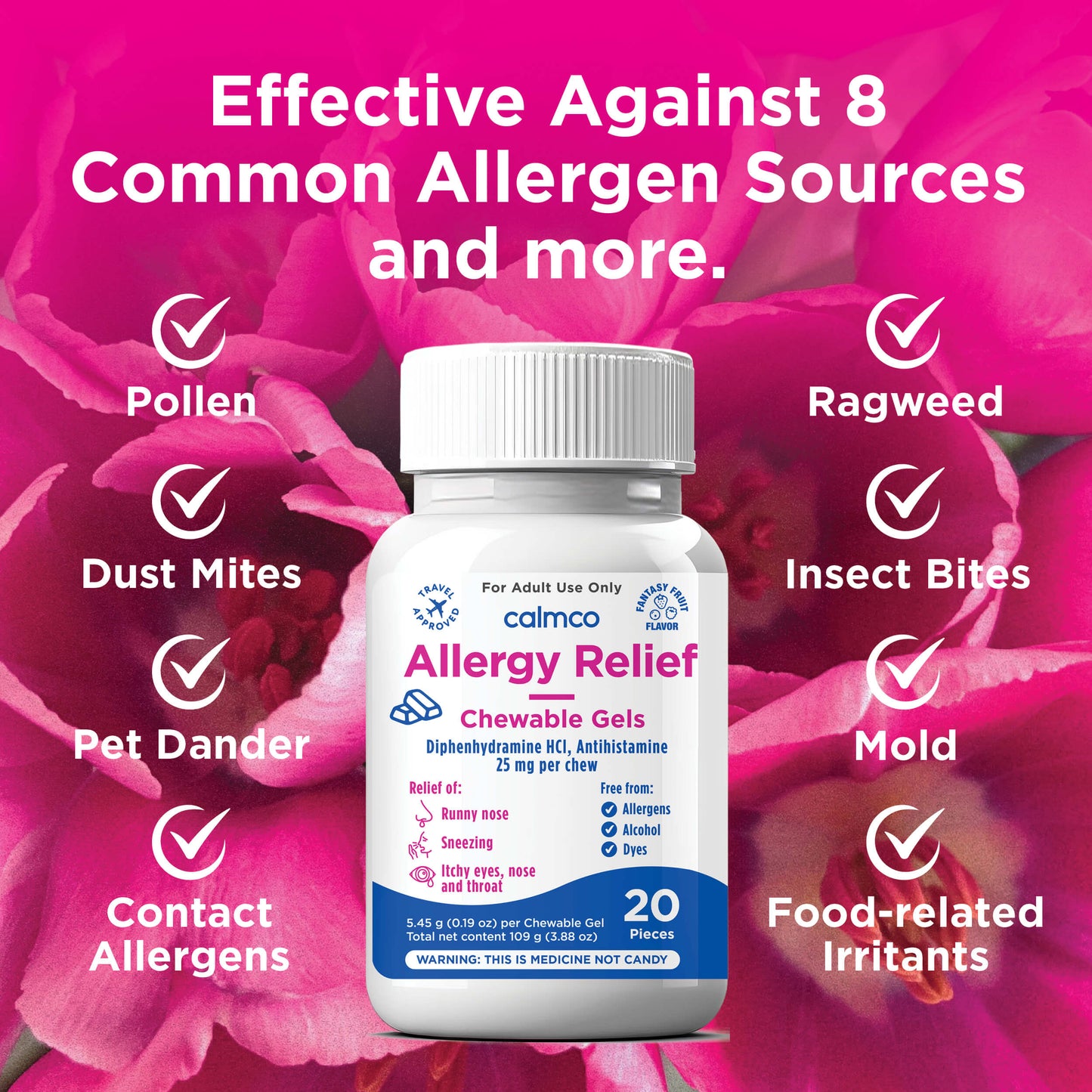 Allergy Relief Chewable Gels