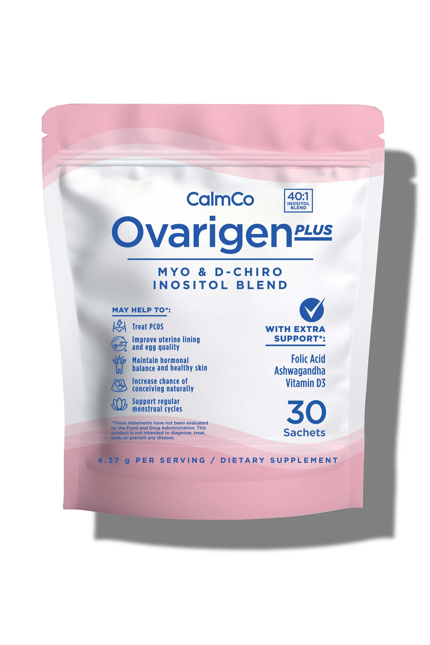 Ovarigen PLUS Myo & D-Chiro Inositol Blend Sachets