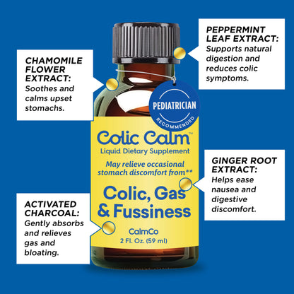 Colic Calm Liquid Dietary Supplement Gripe Water
