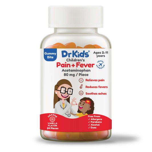 DrKids Children's Pain + Fever Gummy Bites